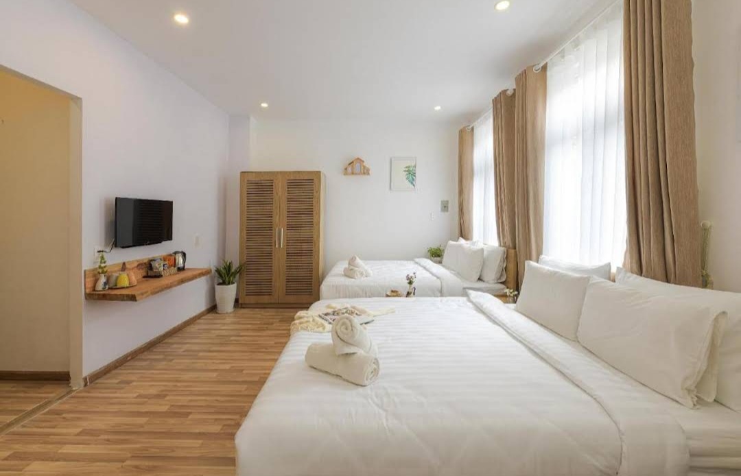 Twin Room — bright and spacious with two beds